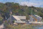 Arley's Pond Boat Yard Field Study © William P. Duffy