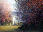 Girl, Tree, and White Barn © William P. Duffy